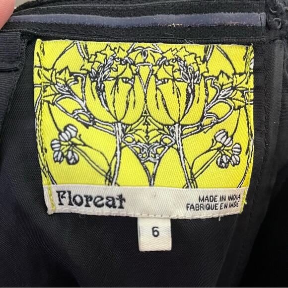 ANTHROPOLOGIE Belle of the Ball Floreat Velvet & Tulle party dress Size 6 - Picture 4 of 5